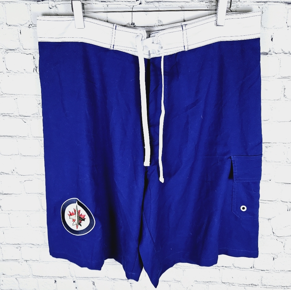 CALHOUN | NHL Winnipeg Jets hockey swim board shorts